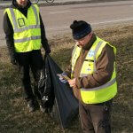 Koordinaatit talteen. Kuva Päivi Tulla.